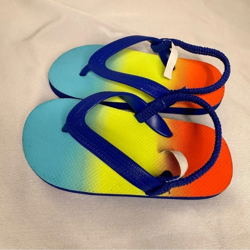 Toddler Boys Ombre Flip Flops
